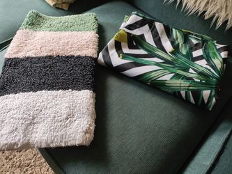 Shower Curtain And Rug