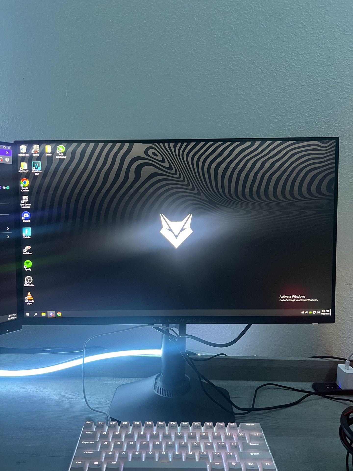 360hz Alienware 0.5ms monitor