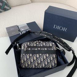 Dior Safari Men Safari Messenger Bag