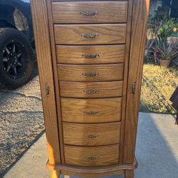 Classic Jewelry Armoire  