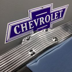 Chrome 62 Impala license plate panel