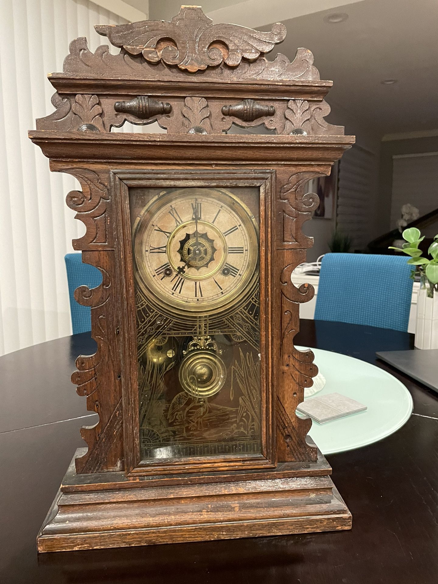 Attleboro Antique Clock 