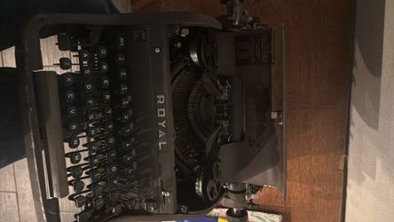 Royal typewriter maybe 1950s