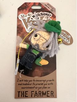 The Farmer Heroes Among Us VooDoo key chain