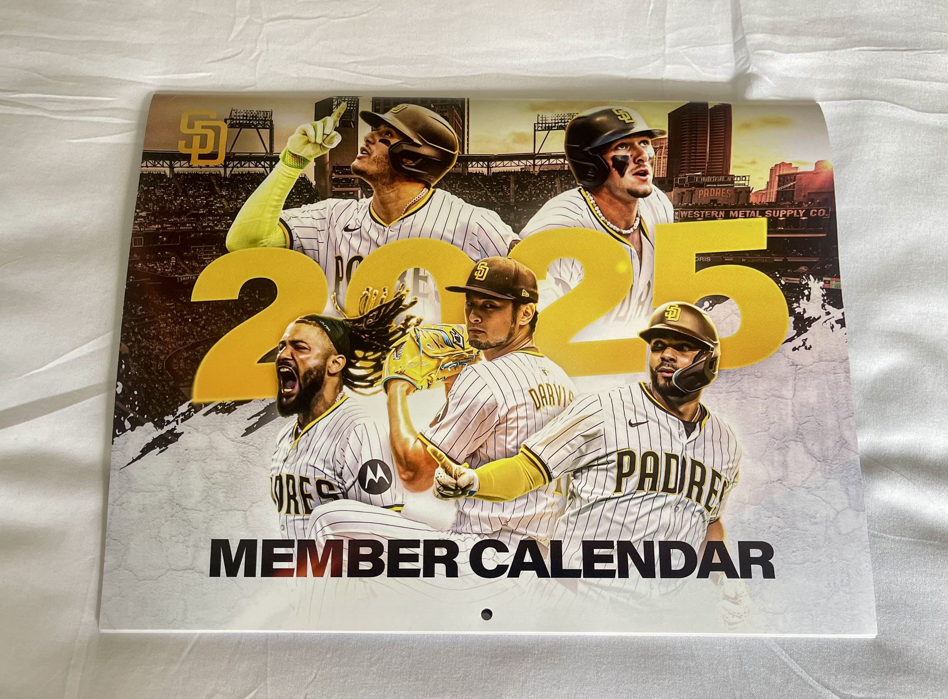 2025 San Diego Padres Season Ticket Member Calendar