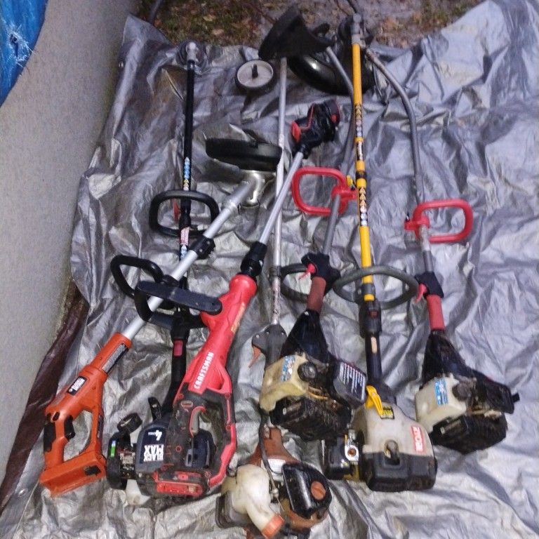 Bulk Lot Of Weed Eaters (Parts only).