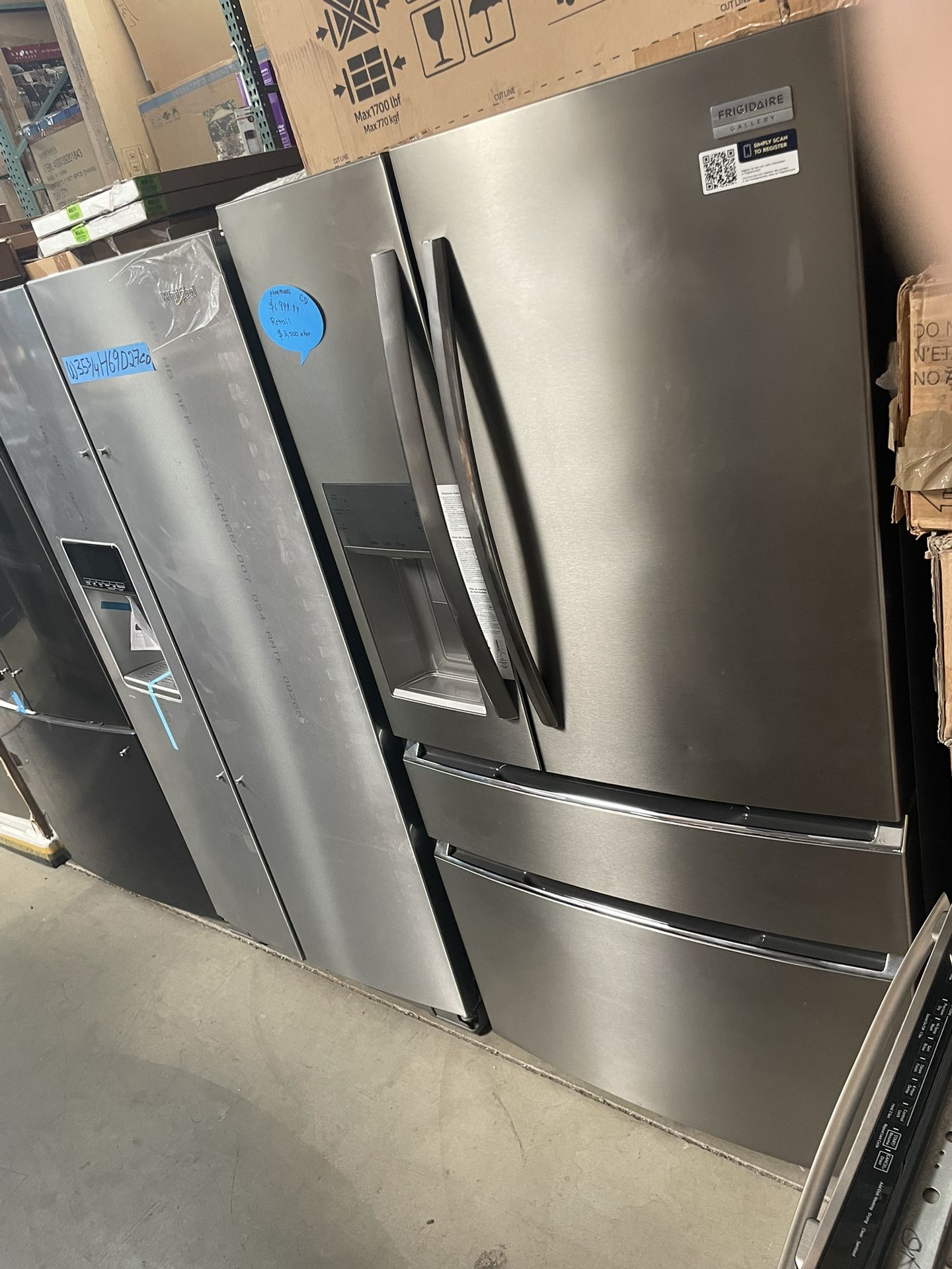 4 Door Refrigerator Counter Depth Frigidaire Gallery