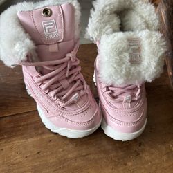 Toddler Fila Shearling Boot