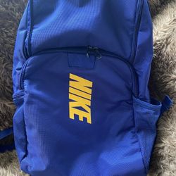 Nike Blue And Yellow Backpack 