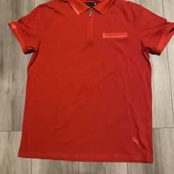 Stone Falcon Zip Polo Shirt 