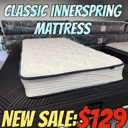 NEW TWIN AVENCO CLASSIC INNERSPRING MATTRESS 