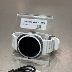 Galaxy Watch Ultra 47mm | Titanium White | Marine | White | Medium/Large | Bluetooth / Wifi + 4G LTE | Wifi