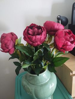 6 Tall Fabric Peonies from Pottery Barn