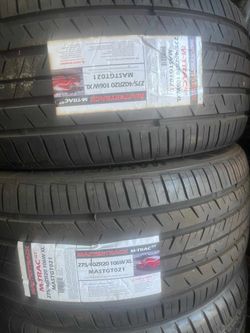 275/40R20 Mastertrack Tires – Great Look, Great Value