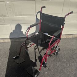Lightweight Transport Chair Wheelchair