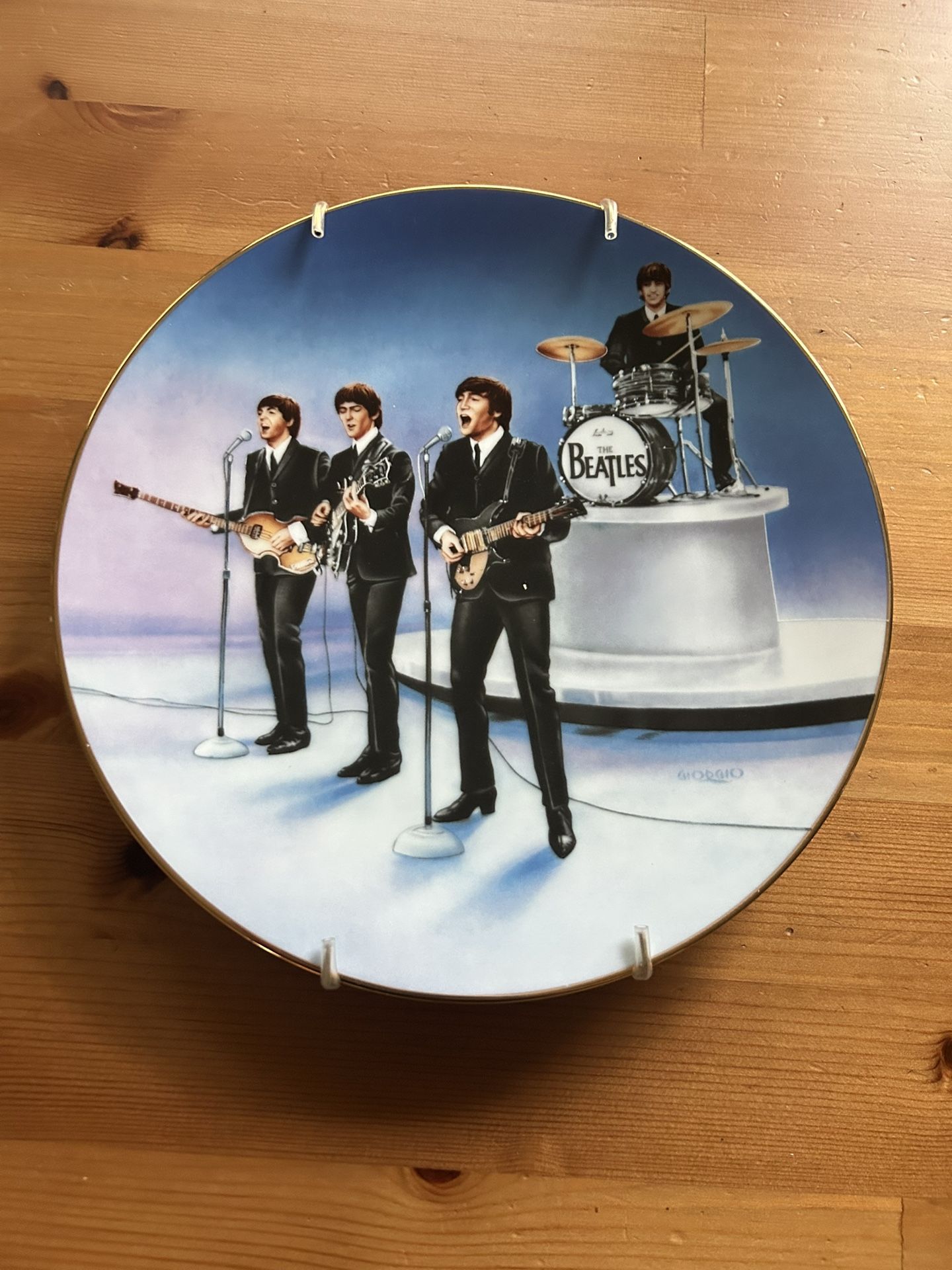 The Beatles Live Collector Plate