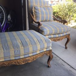 Chair And Ottoman 