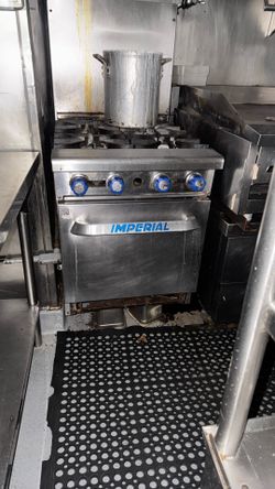 Imperial Four Burner Range And Oven