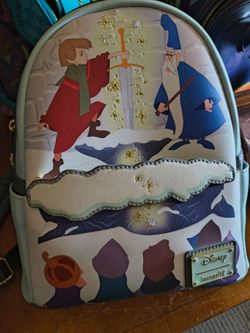 Sword in the Stone Loungefly backpack