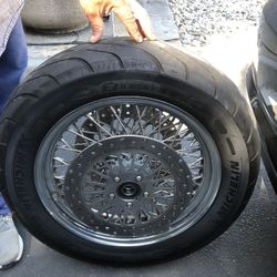 2005 Harley Davidson Electra Glide Classic Wheel Tire Rim