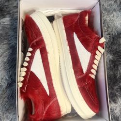 Low Rick Owens Fury Red