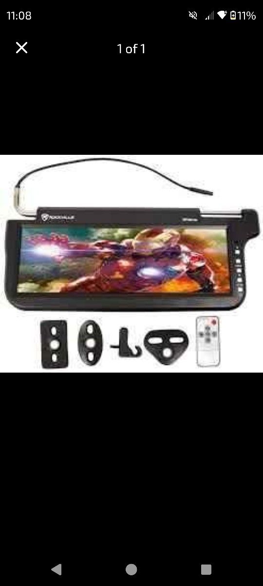 Pair of 12.2” inch Sunvisor TFT LCD monitors
