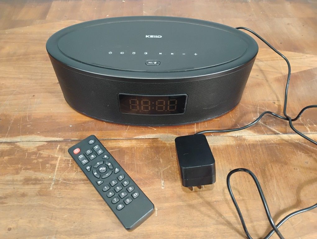 New Keiid Bluetooth Speaker / Alarm Clock / Radio