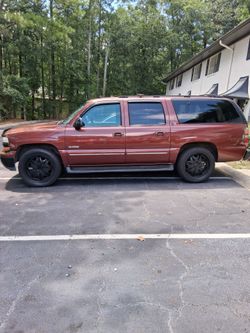 2000 Chevy suburban XL On Black 24's