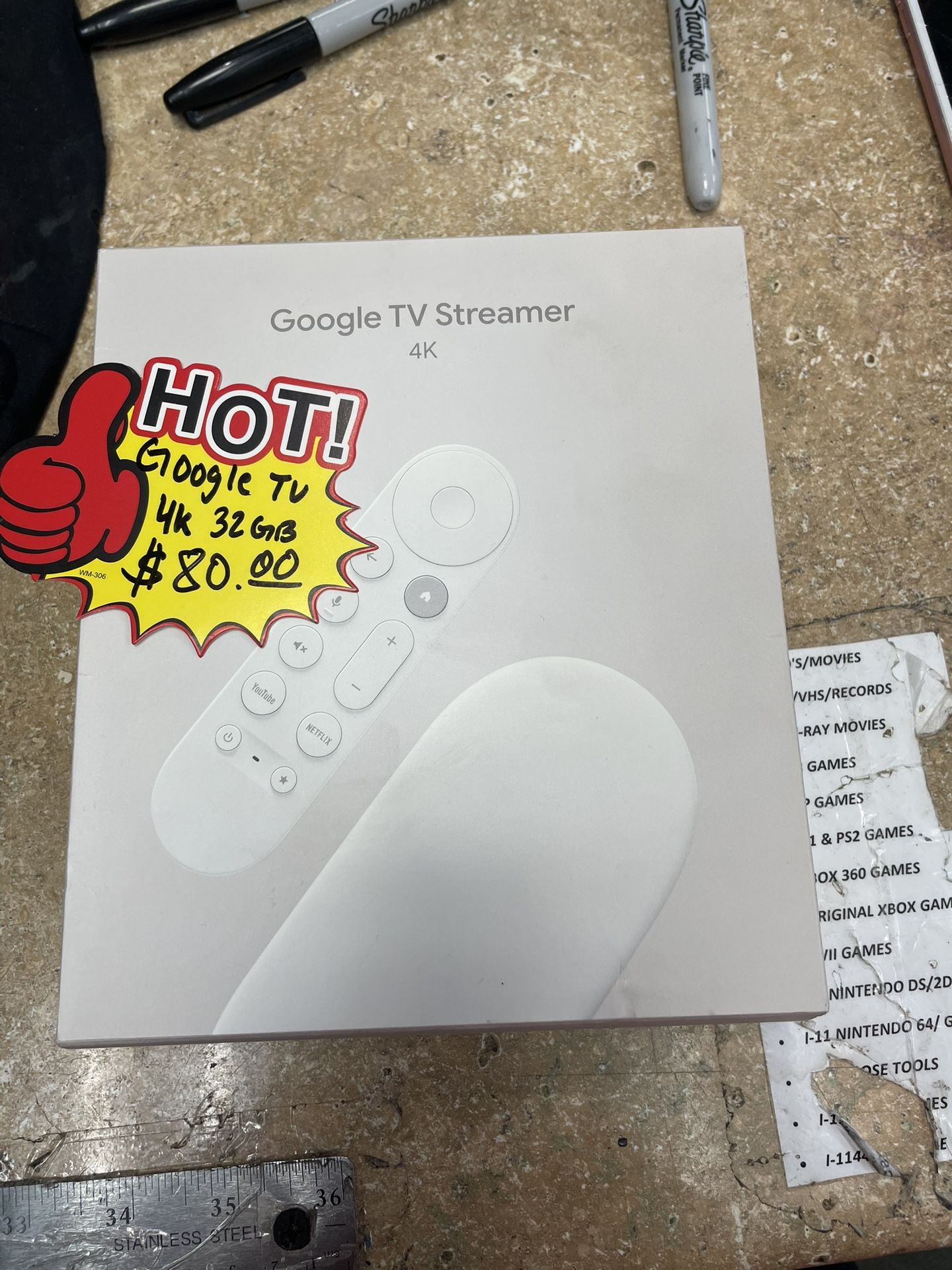 Google TV Streamer 4K 32GB