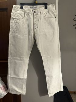 Men White Jeans