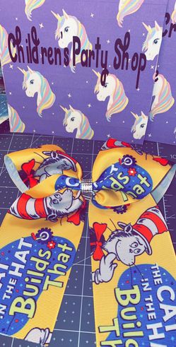 Cat in the hat bow