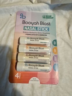 Booyah Blast Nasal Stick 4-Pack