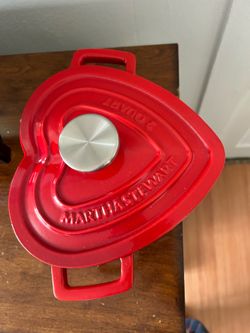 Martha Stewart Enameled Cast Iron 2-Qt. Heart-Shaped Casserole dish