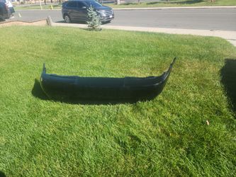 99-04 Black Ford Mustang Rear Bumper Cover