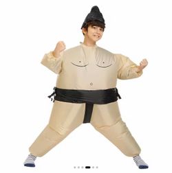 Halloween Cosplay Costumes Sumo Fighter Inflatable Christmas Wrestling Party Role Play Dress Up for Kids and