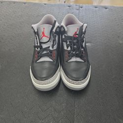 Air Jordan 3 Retro OG 'Black Cement' 2024 Size 9.5