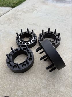 F250 billet wheel spacers