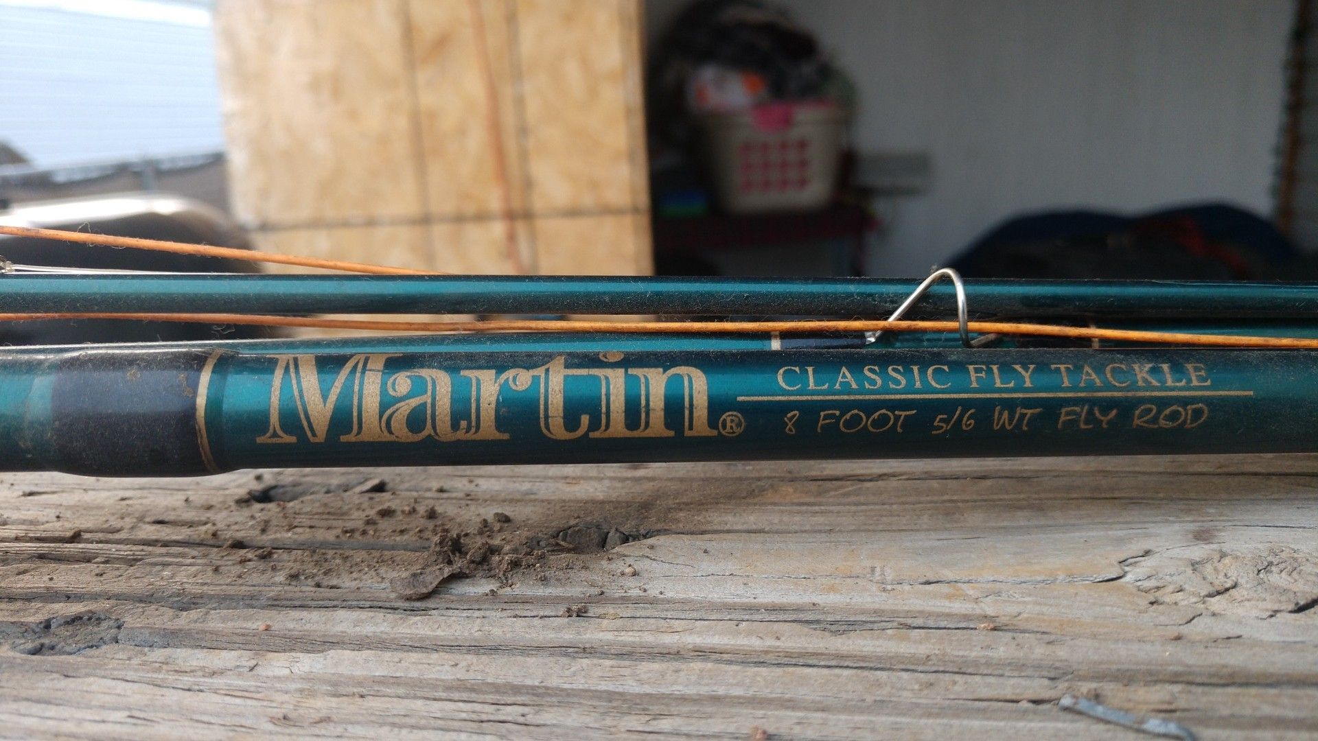 Martin fly rod and reel