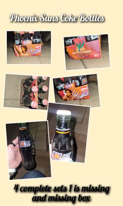Phoenix Suns Collectible Coke Bottles