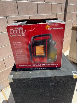 Portable Buddy 9,000 BTU Radiant Propane Indoor/Outdoor Space Heater