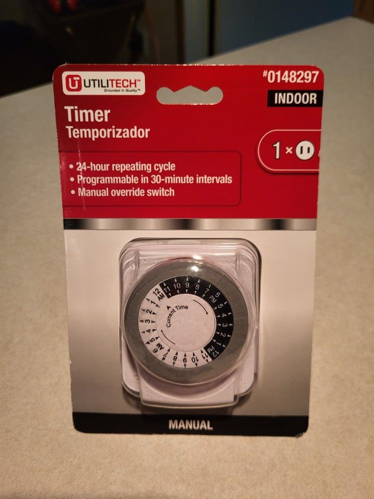 Utilitech Indoor Outlet Timer
