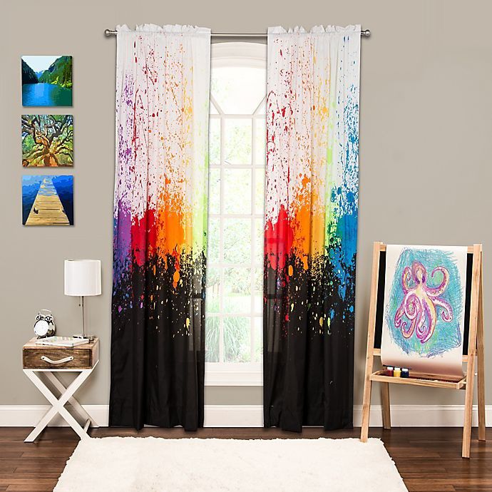 Crayola Cosmic Burst Curtains - 2 panels