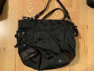 Authentic Black Coach Purse