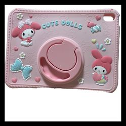  case for 9 inch pink silicone Samsung Galaxy Tab A A7 A8 S6 Lite • 
