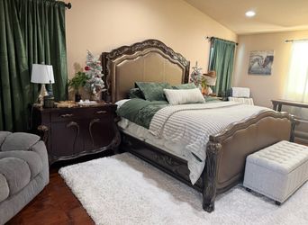 Heavy duty california king bed and side units  $1000