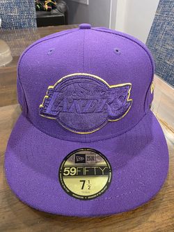 fitted hat NEW lakers 7 1/2 $20