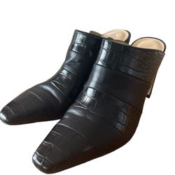 NINE WEST LELLA 3 Women’s black heeled Mules size 10 M Elevate your style with these Nine West Lella 3 black heeled mules, perfect for any occasion. S