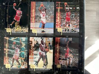 Michael Jordan 1999 Gatorade Complete Set of 6