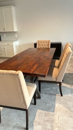 Industrial Dining Table Set