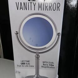 Sunter Natural Daylight Led Vanity Makeup Mirror - Dual 1x/10x